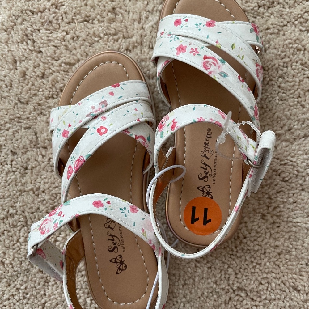 Self esteem kids sandals